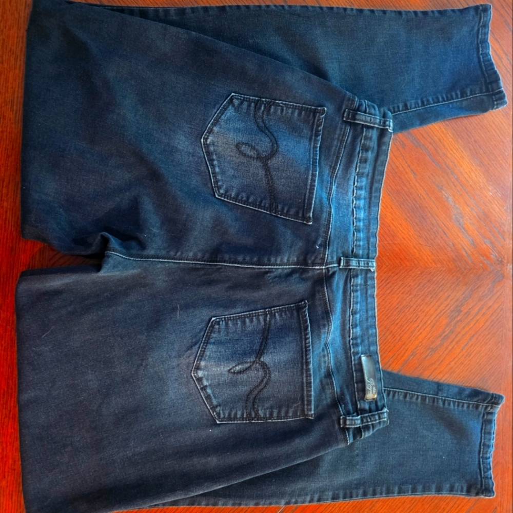 Dark Blue Denim Jeans